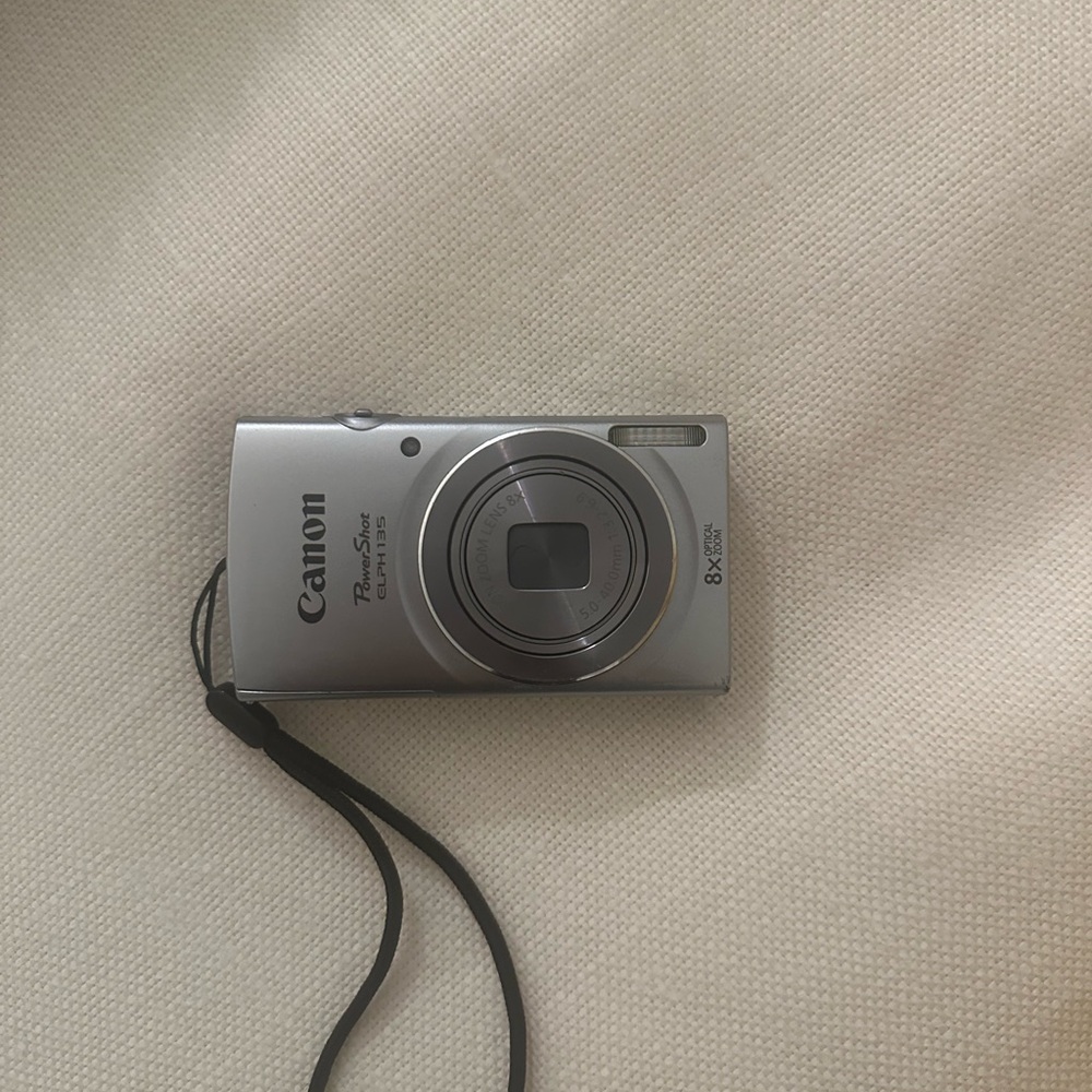 Canon Powershot Elph Silver Digital Camera